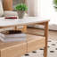 Table basse moderne simple ovale-107540858