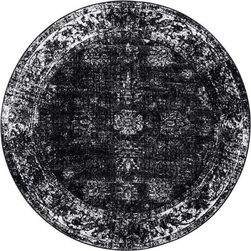 Anneliesse Oriental Indoor Rug, Round 10'