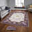 Luxurious Woven Area Rug, 5.9 x 9.2 ft, 100% Polyester, Antibacterial | Non-Slip PVC Felt Dot Underside, 0.3 in Pile Height | Machine Washable, 3D Digital Print, Perfect for Living Room & Bedroom Décor-1713949173