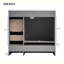 Meuble-lavabo autoportant moderne avec lavabo Modern-105352992