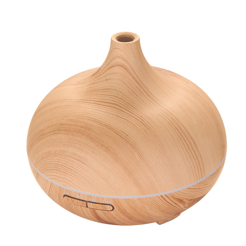 Wood Grain Ultrasonic Essential Oil Diffuser