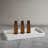 One Size Bath Accessories Set, White