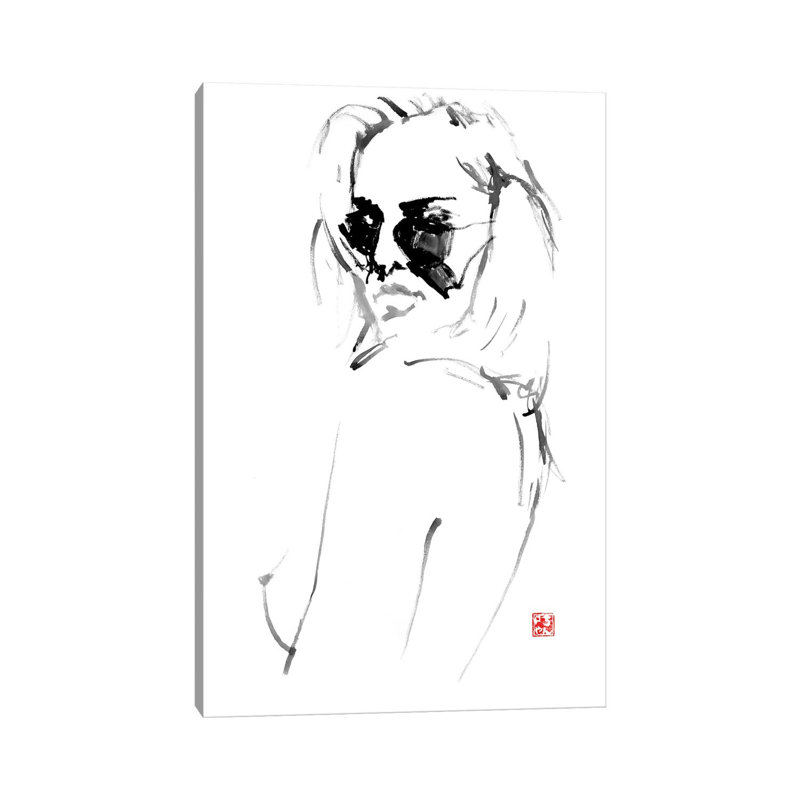 Lunettes by Péchane - Print on Canvas, Wrapped Canvas, 20.32 cm H x 30.48 cm W