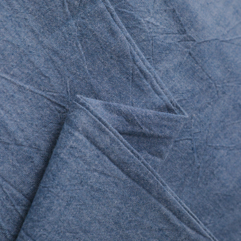 Pillowcases, Washed CottonBreathable Pillow Cases, Envelope Closure - NTBAY, Queen Pillowcases, Denim Blue