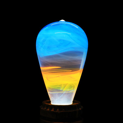 1,5 W (1 watt équivalent), ST64 DEL, ampoule à intensité variable, blanc chaud (6 000 K) E26 / culot moyen (standard)