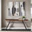 68'' Solid Wood Top Console Table