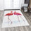 Luxurious Woven Carpet, 4.6 x 7.2 Feet | 100% Polyester, Non-Slip Felt Dot Underside, 0.4 in Pile Height | Machine Washable, Durable Raschel Knitting, Digital Printing | Perfect for Living Room & Bedroom Décor