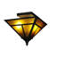 "T" Mission 2 - Light Semi Flush Mount