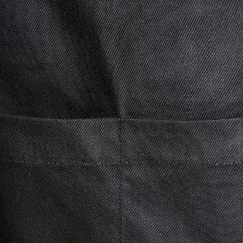 Tablier de cuisine chef, Noir