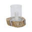 Caines Wood Tabletop / Centrepiece Hurricane