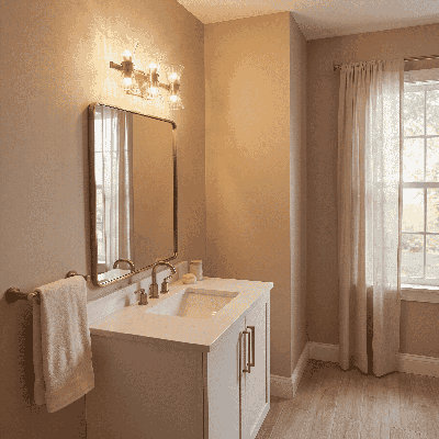  Luminaire de meuble-lavabo à DEL 6 lumières Bennington