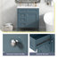 Meuble-lavabo 30 po avec comptoir simple, 2 tiroirs de rangement et tiroir coulissant-2060946731