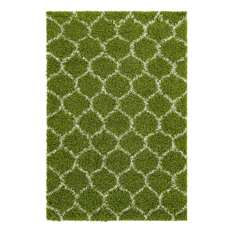 Geometric Indoor Rug, Rectangle 4' x 6'