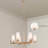 Bradden 6 - Light Dimmable Chandelier