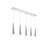 Gaelle 5 - Light Chrome LED Cluster Pendant