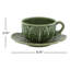 Cabbage Earthenware Teacup