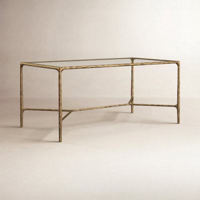 Evelynn 40" Glass Coffee Table