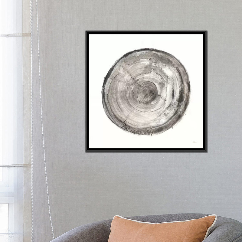 «Counting The Years V», reproduction sur toile, H 18 po x l 18 po x P 1,5 po, Toile avec cadre noir, Pas de tapis