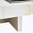 Elegance And Natural Fashion Coffee Table Made Of MDF Material With Black Patterns