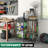 Garden Tool Organizer For Garage Organization, 3 Tier Yard Tool Storage Rack With 35 Long-Handled Tool Slots, Black