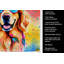 Serviette de cuisine Golden Retriever Hippie Dawg