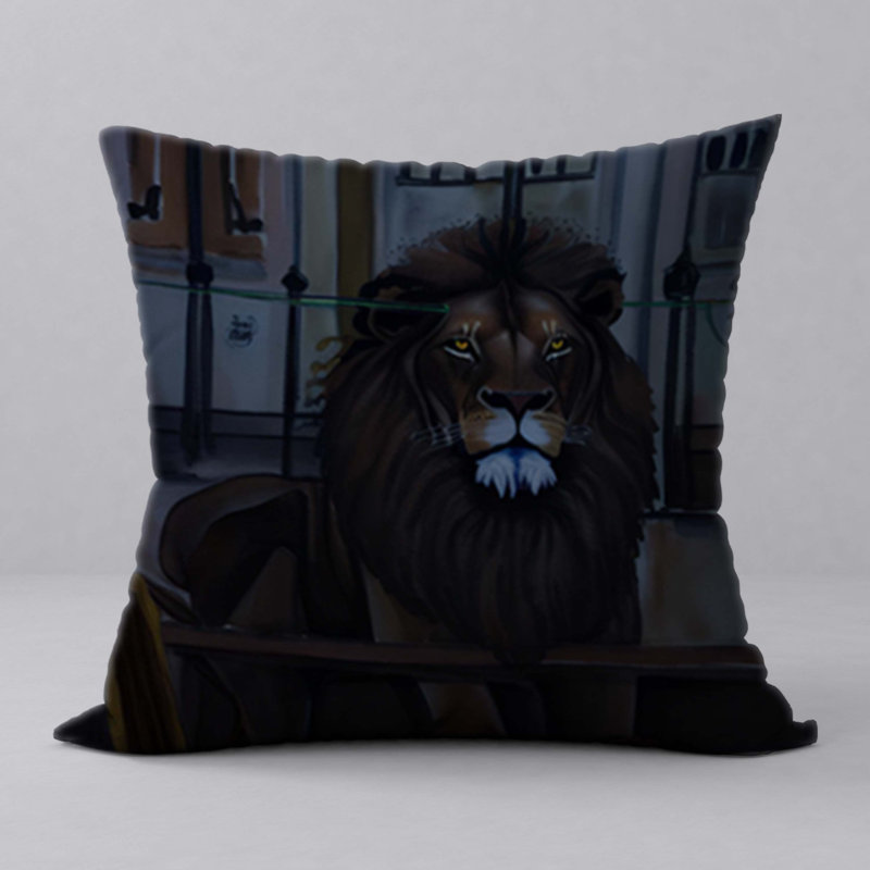 Throw Pillow, 22" H x 22" W