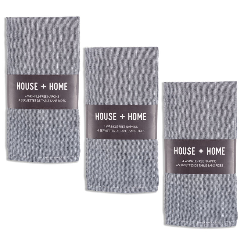 Stripe Dish Cloth Kitchen Towel, Black