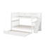 Lit superposé double avec lit gigogne, rangement et barrière d'escalier-1234145424