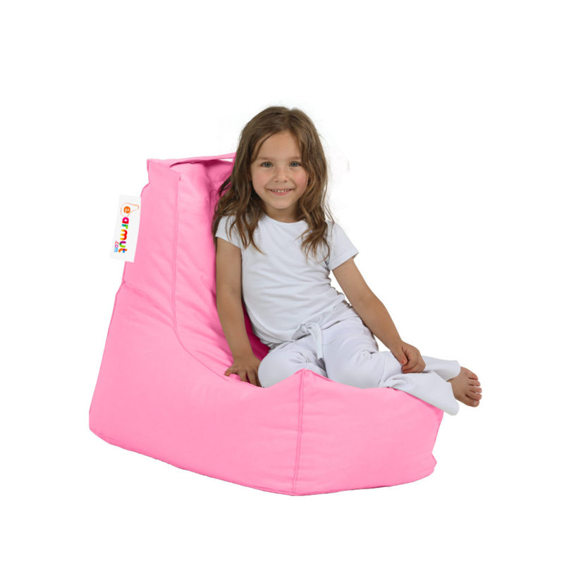 Fauteuil à billes Modern Garden, rose uni, 15,7 po x 25,6 po x 9,8 po | 100% polyester, imperméable | 100% mousse de styromousse originale, capacité de poids maximale: 440 lb | Double système de fermeture à glissière caché, parfait pour la détente en plein air