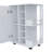 Tennessee Bar Cart, One Cabinet With Division, Six Cubbies For Liquor, Two Shelves-1429483356