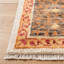 Tapis beige / gris anthracite en laine / coton noué à la main-1055042849