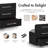 Allisun Led Makeup Vanity Set With Stool-1666572968