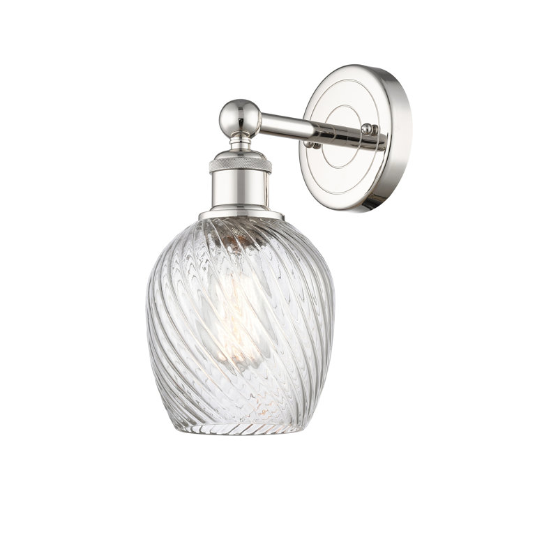 Cheneyville Armed Sconce, Polished Nickel