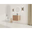 Meuble-lavabo mural 24 po avec lavabo en céramique Dawnn