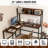 L-Shaped Metal Base Computer Desk-75185449