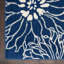 Tapis bleu / crème Rhudine-1900835261