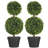 Zeigler 23.6'' H Artificial Boxwood Topiary Tree