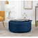 Savinien Upholstered Round Storage Ottoman