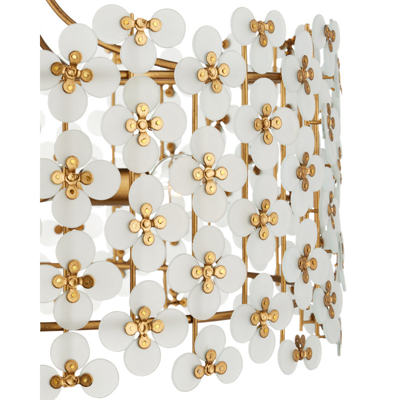 Spring Flower 4 - Light Chandelier, 16.5'' H X 20.25'' W X 20.25'' D