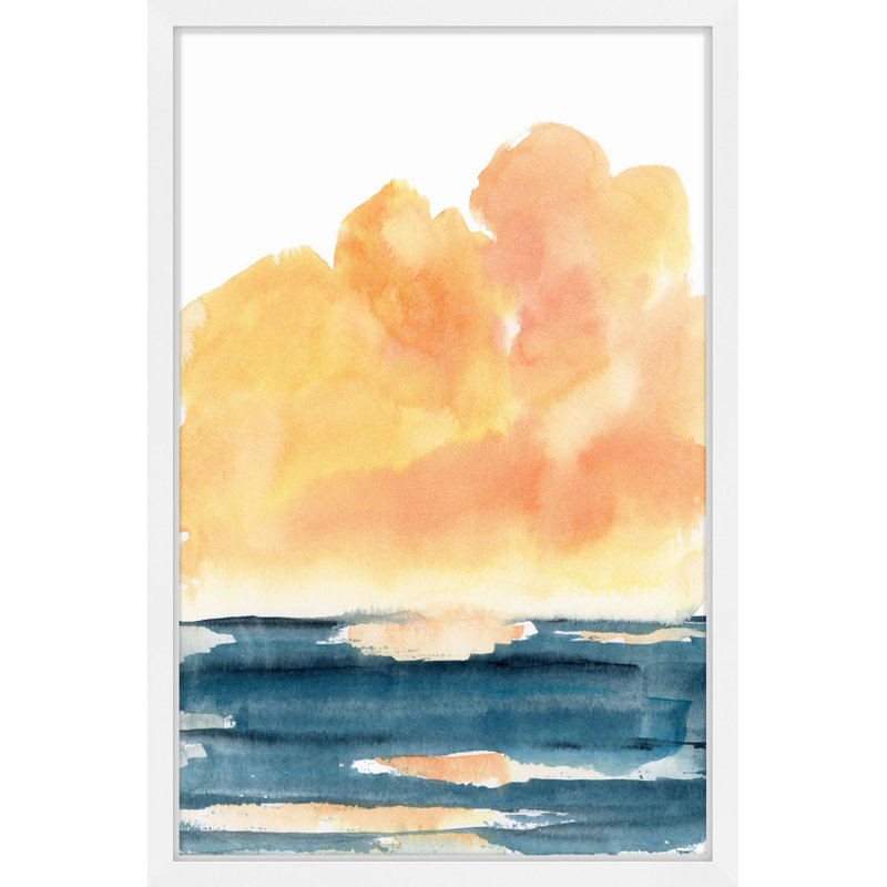 Waterscape par Lindsay - reproduction d'art sur papier encadrée, H 45 po x l 30 po x P 1,5 po