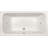 Kira 72'' x 32'' Drop-In Acrylic Bathtub-9228513-88693697