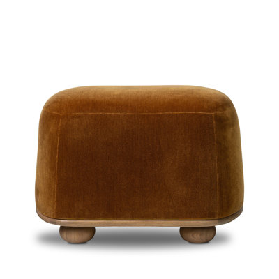 Hofman Ottoman-Taupe Shearling