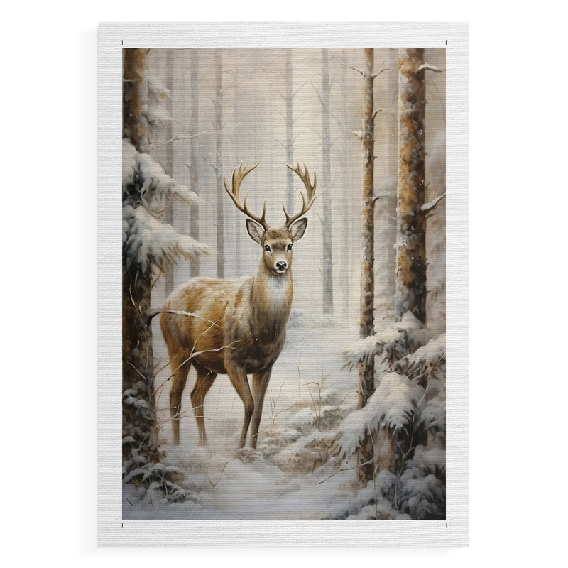 Art des Fêtes de Noël DCLxxix - reproduction de toile seulement - non encadrée, H 60 po x l 40 po