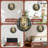 Deer Forest Wall Clock