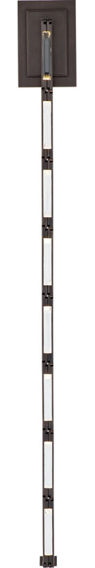 Catena Sconce, 43.8" H x 0.8" W x 0.9" D, Bronze, 3000