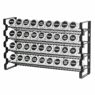 Spice Rack Organizer for Cabinet Kitchen Countertop Seasoning Organizer 23x16 in