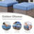 Tya Wicker Sofa Seating Group with Ottomans-1469020673