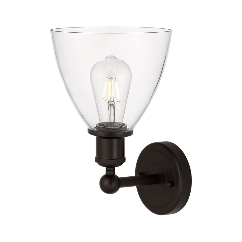 Edison 12" Bronze Dimmable Wall Sconce