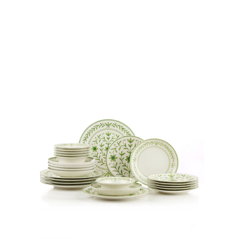 Service de vaisselle, Vert