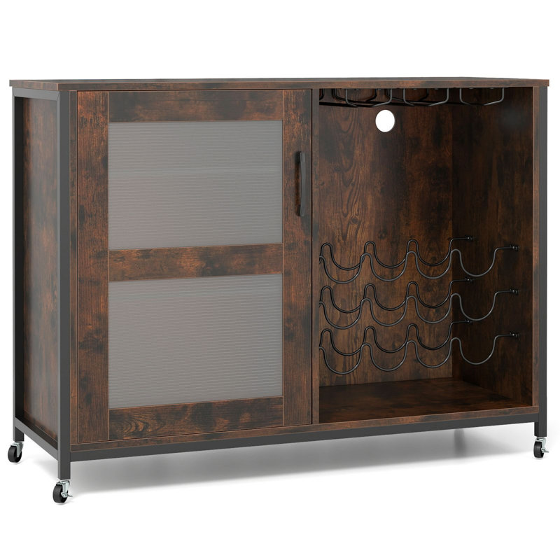 Wine Bottle & Glass Rack